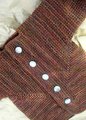 I love how this yarn highlights the garter ridges.