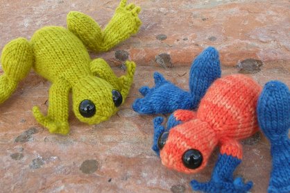 Malabrigo Dart Frogs.