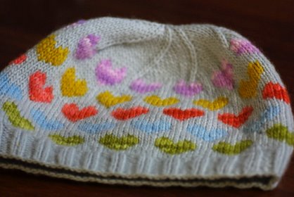Colorful Heart Hat.