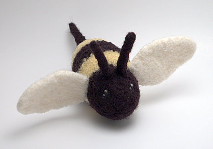 Bumblebee from Crafty Alien's Buggin Out pattern