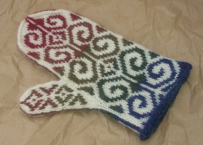 Fiddlehead Mitten.