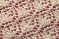 Close up of lace pattern.