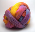 4 oz. hand painted merino