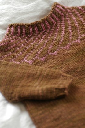 Spiral Yoke Sweater